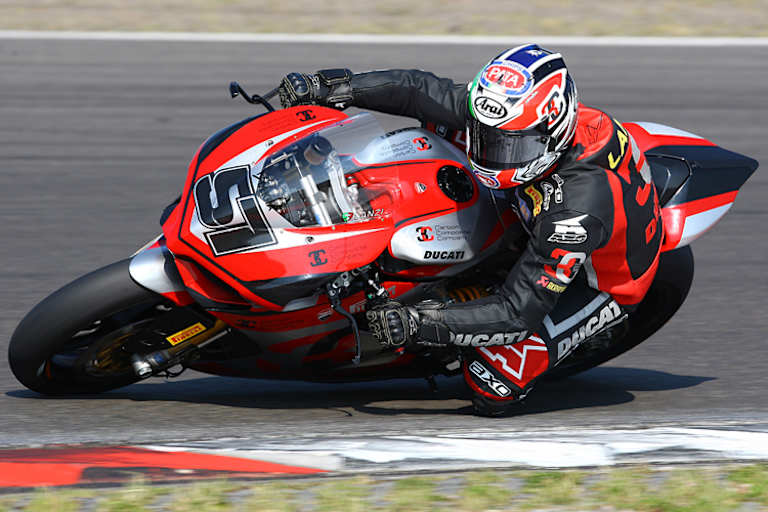 Lorenzo Lanzi in der ersten Reihe