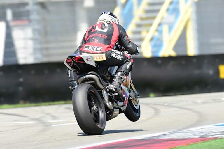 Lorenzo Lanzi hetzte dem Sieger hinterher