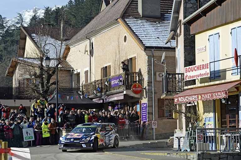 Jari-Matti Latvala kämpfte sich nach vorne