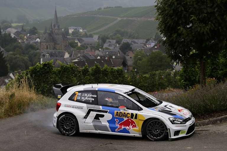 Jari-Matti Latvala 2013 an der Mosel