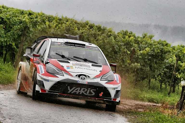 Jari-Matti Latvala hatte am Freitag Probleme