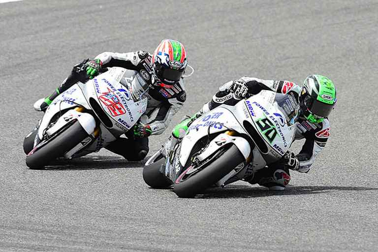Eugene Laverty vor Nicky Hayden, der in die Superbike-WM abwandert