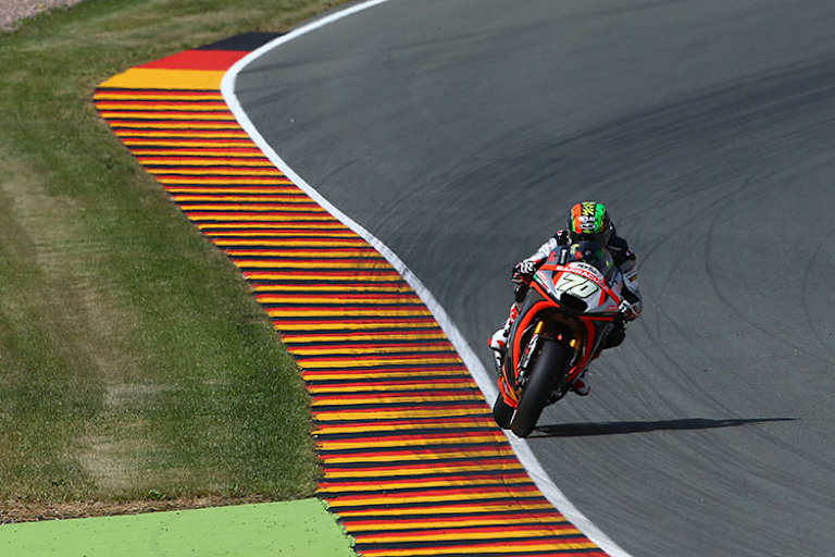 Laverty erzielte mit der MotoGP-Aprilia Platz 20