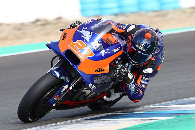 Im Trockenen konnte sich Iker Lecuona deutlich steigern