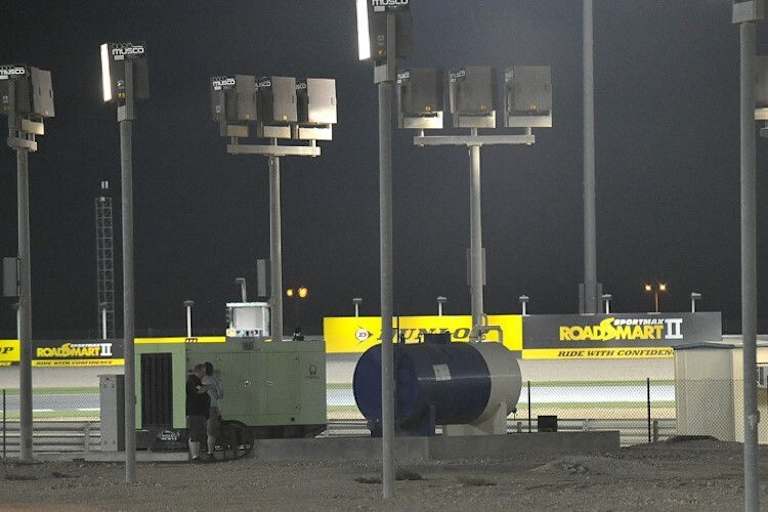 Die Firma Musco baute die Beleuchtungsanlage für Losail