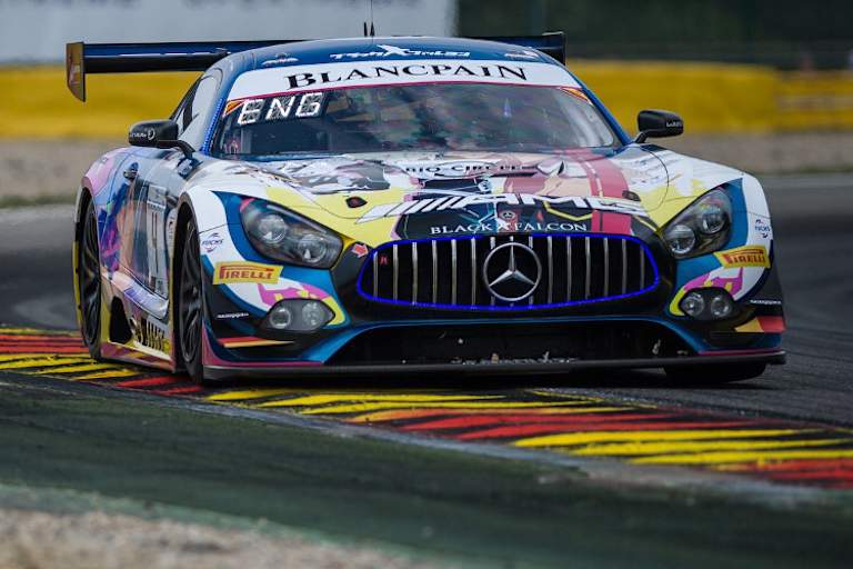 Macht einen starken Eindruck: Der Mercedes-AMG von Maro Engel