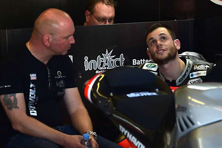 Jürgen Lingg mit Sandro Cortese