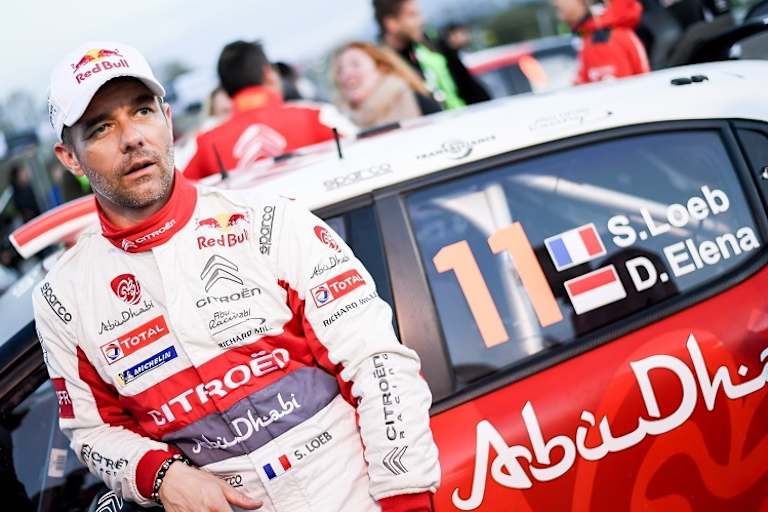 Sébastien Loeb landete im Graben