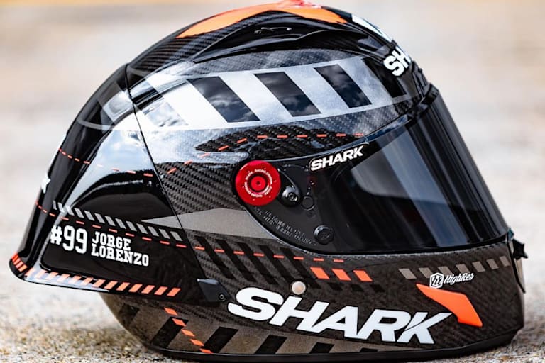 So sieht der neue Helm von Jorge Lorenzo aus