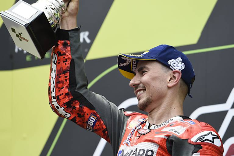 Jorge Lorenzo: Sieg in Barcelona