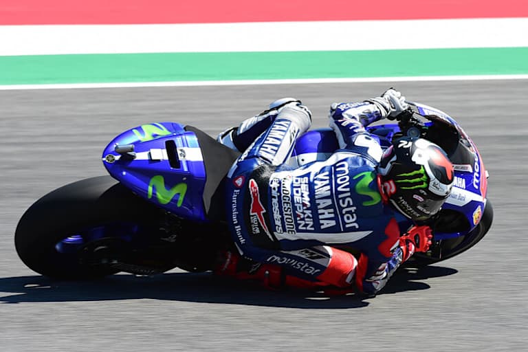 Stark: Jorge Lorenzo war 0,653 sec schneller als die Pole-Zeit 2014