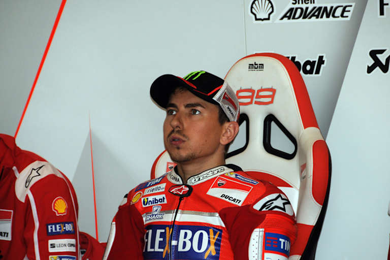 Jorge Lorenzo drehte im Qualifying zum Deutschland-GP die sechstschnellste Runde