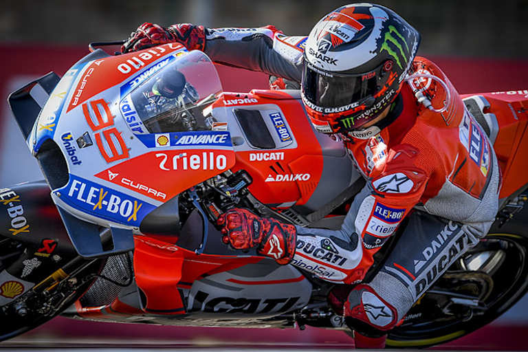 Jorge Lorenzo startet von der Pole-Position