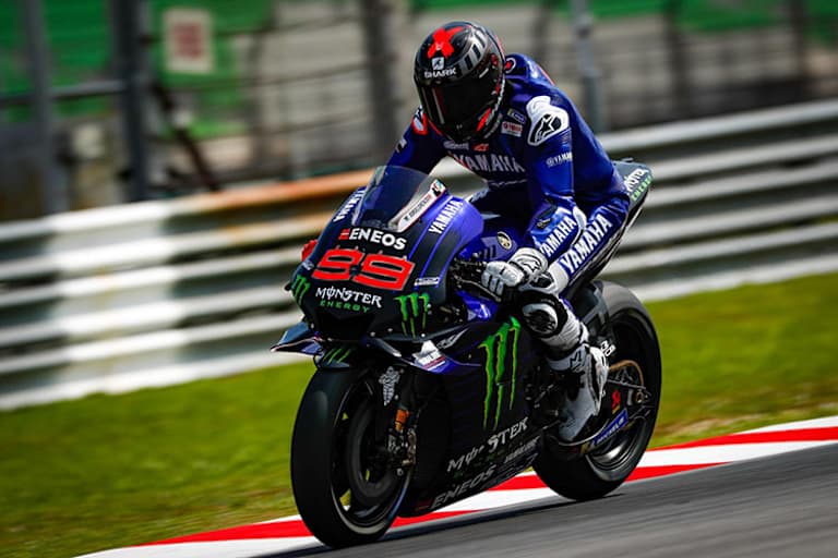 Jorge Lorenzo auf der M1-Yamaha