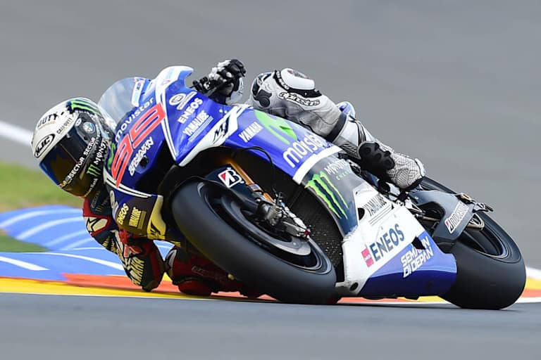 Valencia-GP 2014: Auch Stars wie Jorge Lorenzo klagen regelmässig über Chattering