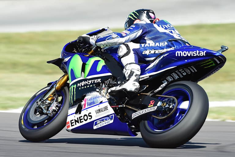 Jorge Lorenzo probierte wie beim Aragón-Test vorne seitliche Flügel aus