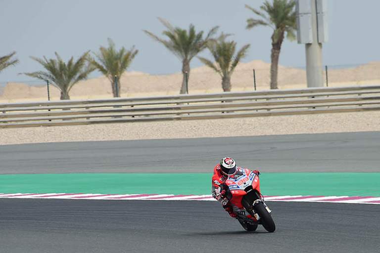 Jorge Lorenzo in Katar