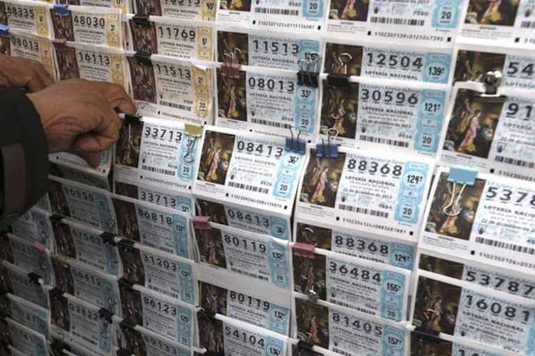 Die Weihnachtslotterie ist in Spanien am 22. Dezember DAS Thema