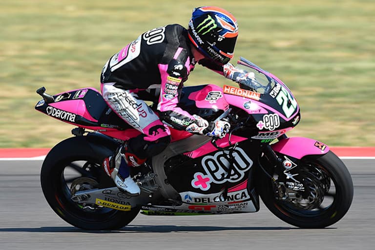 In dieser Saison tritt Lowes mit einer Speed Up-Maschine an, 2016 wird er eine Kalex pilotieren