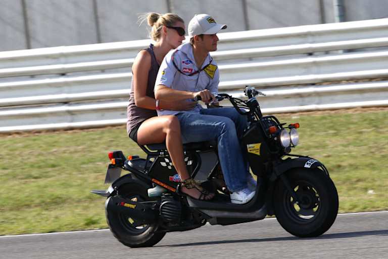 2010: Tom und Fabienne in Misano