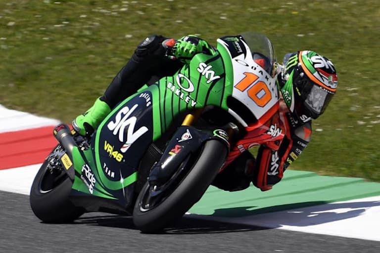 Luca Marini trat in Mugello mit einem speziellen Tricolore-Design