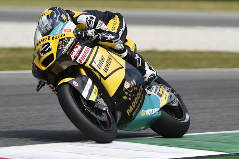 An Kampfgeist mangelt es nicht: Tom Lüthi in Mugello