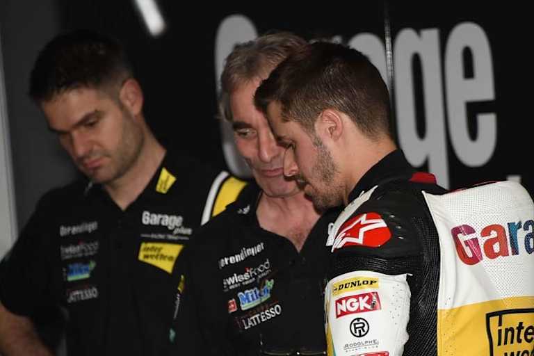 Tom Lüthi war an allen drei Testtagen in Katar stark unterwegs