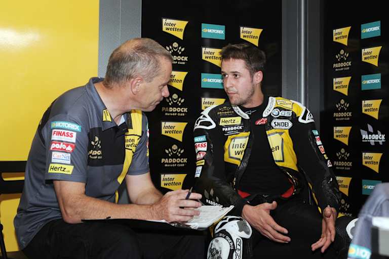 Tom Lüthi aus dem Team Interwetten Paddock