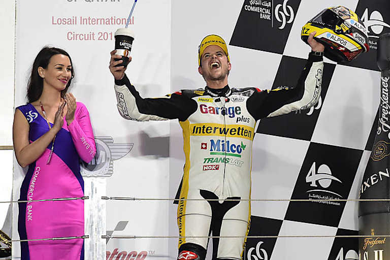 Lüthi feierte 2015 vier Podestplätze