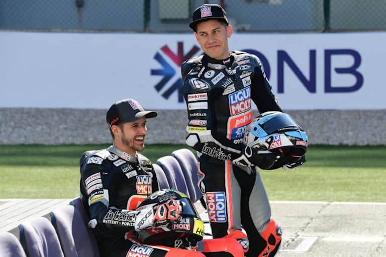 Das Intact-GP-Duo Tom Lüthi und Marcel Schrötter