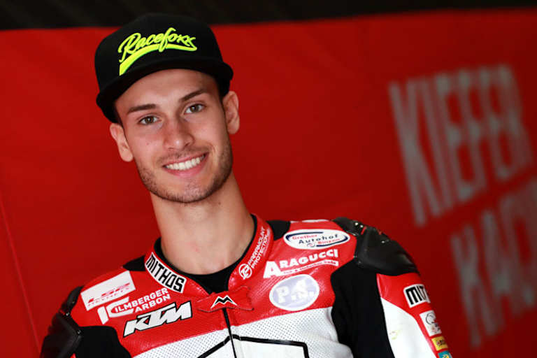 Lukas Tulovic kassierte zum Saisonauftakt 16 Moto2-EM-Punkte