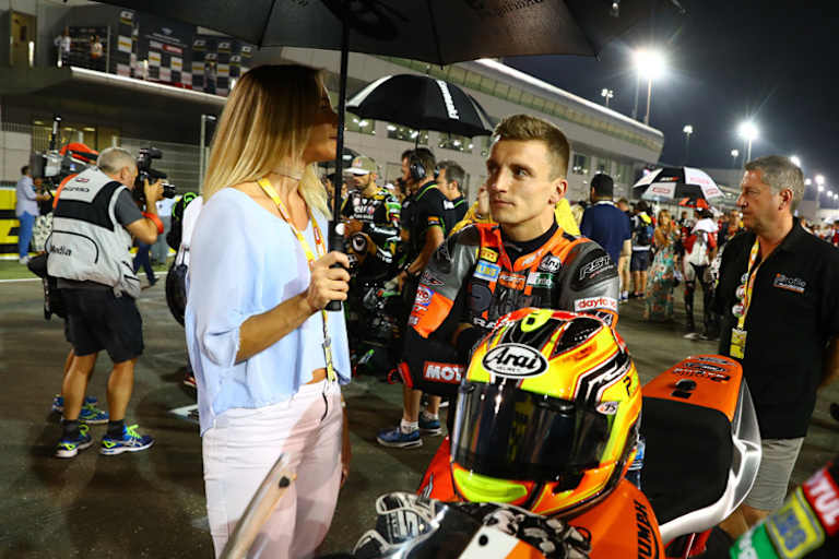 Im Rennen stürzte der schnelle Engländer