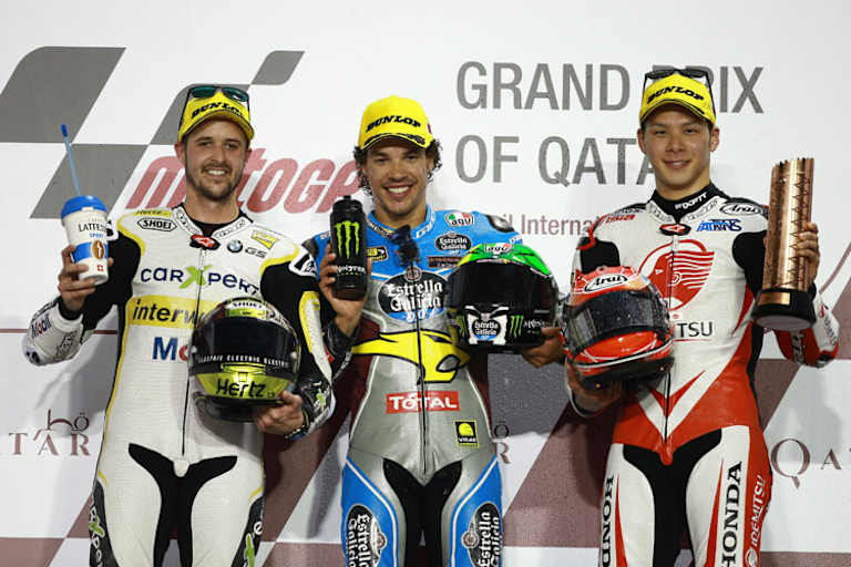 Tom Lüthi, Franco Morbidelli, Takaaki Nakagami