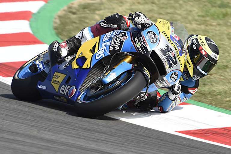 Tom Lüthi in Montmeló