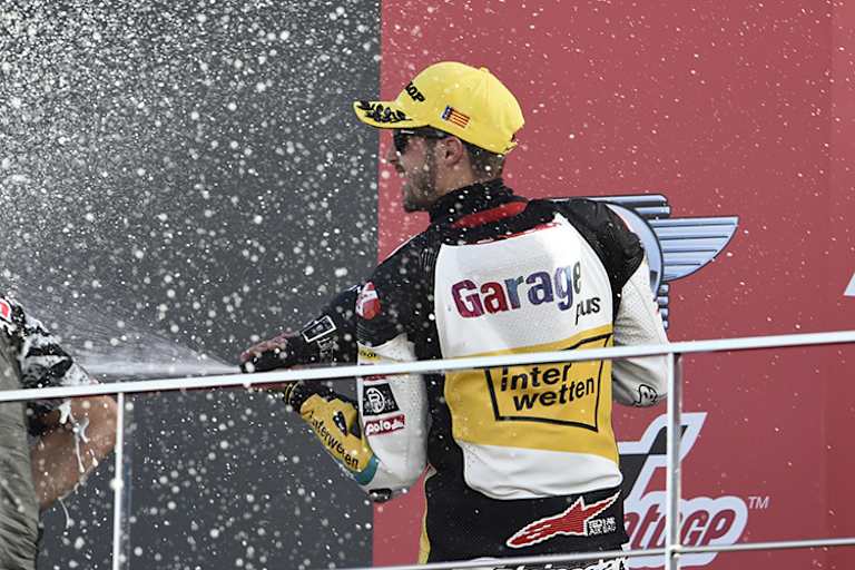 Lüthi feierte 2015 vier Podestplätze