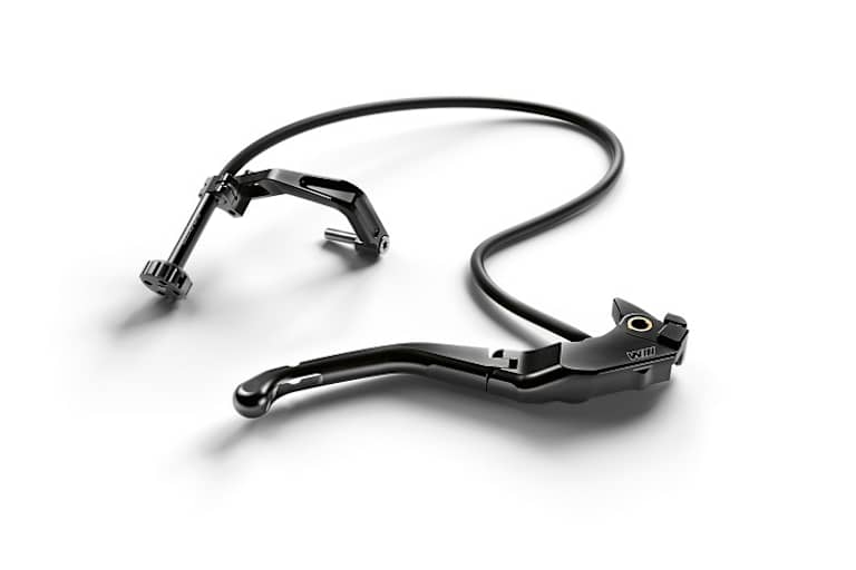 Damit der Bremspunkt immer an der gleichen Stelle bleibt: Handbemshebel mit Fernversteller 