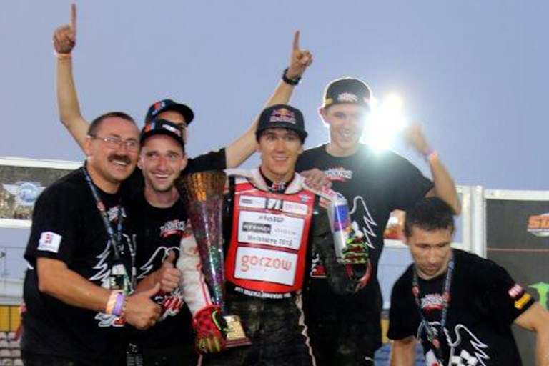 Maciej Janowski fuhr erst seinen siebten Grands Prix