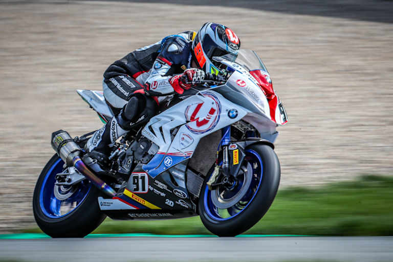 Mit der BMW in Assen