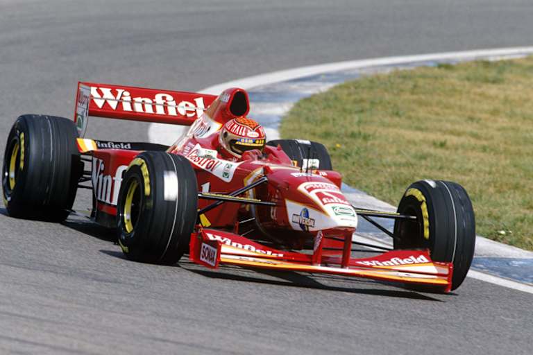 Auflösung der Vorwoche: Rallye-Ass Tommi Mäkinen in Jacques Villeneuves WM-Williams von 1997