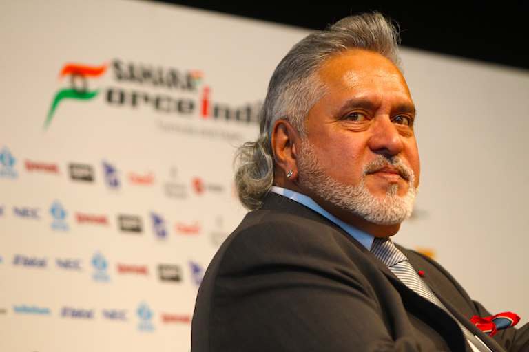 Force-India-Teambesitzer Vijay Mallya