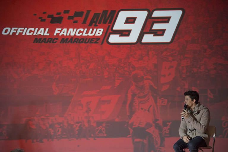 Marc Márquez und sein neues Fanclub-Logo