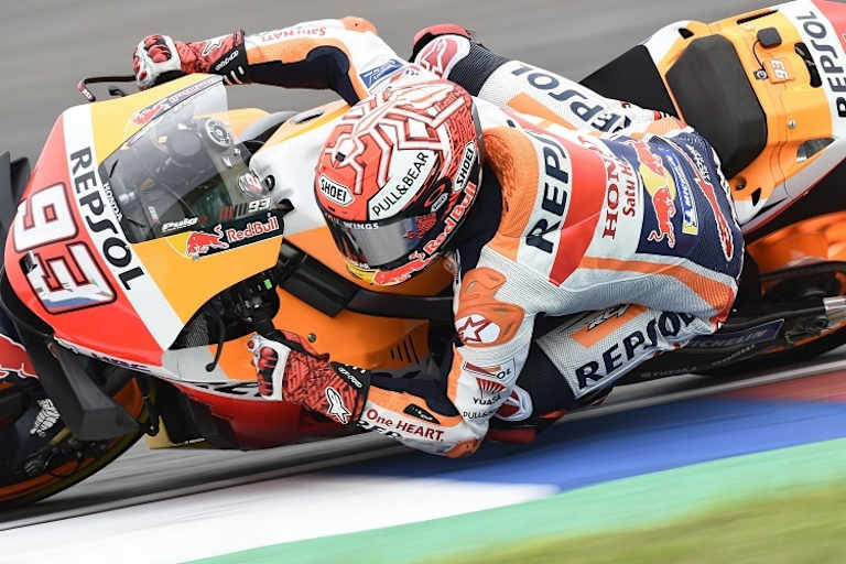 Ein einsames Rennen für Marc Márquez
