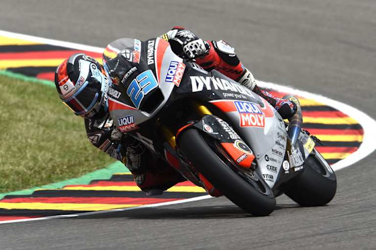 Marcel Schrötter musste sich nach dem starken Auftakt mit dem elften Startplatz begnügen