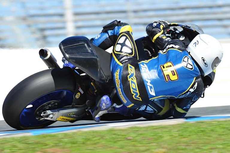 Alex Mariñelarena beim IRTA-Test in Jerez 