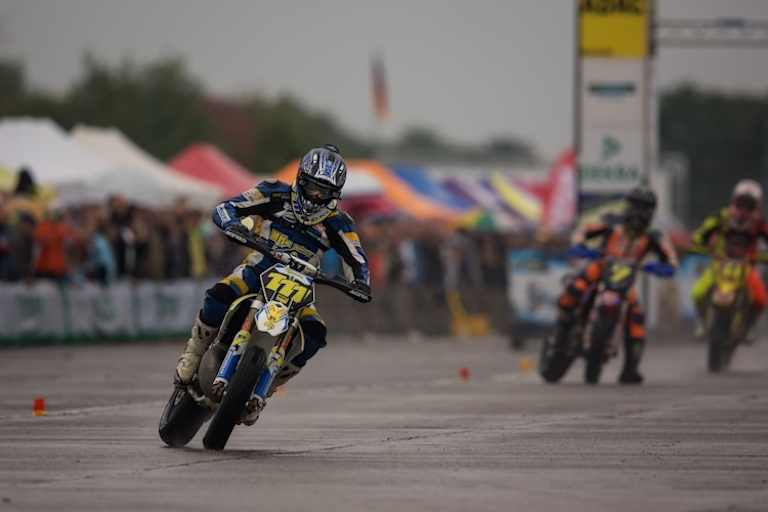 Die Rennen in Stendal wurden ohne Offroad-Teil gefahren - Markus Claas fuhr den Titel sicher ein