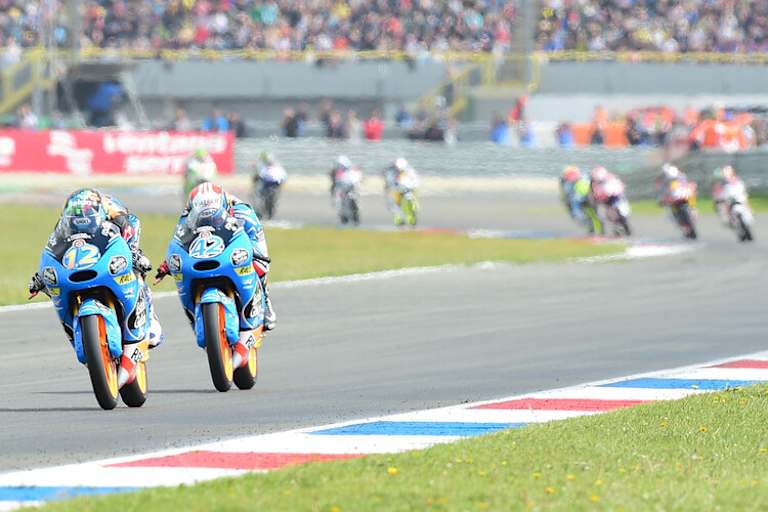 Alex Márquez setzte sich in Assen gegen Teamkollege Rins durch