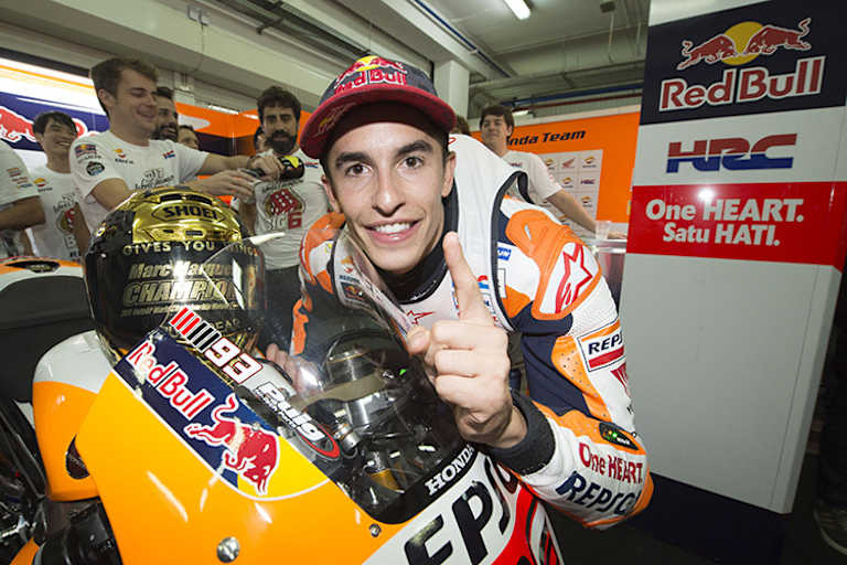 Die Bestzeit ging an Vorjahressieger Marc Márquez