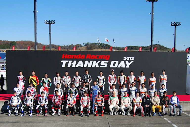 Motegi: Marc Márquez inmitten der Honda-Familie