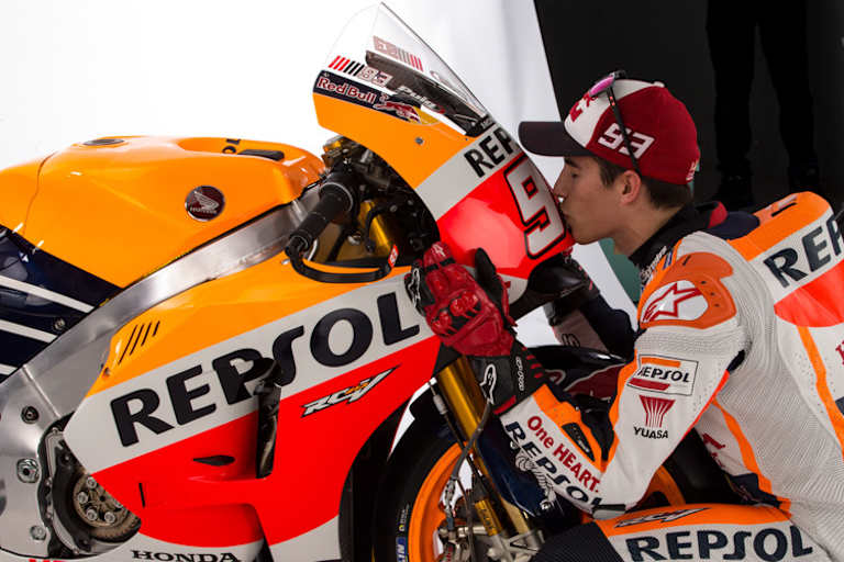 Mit der Honda RC213V will Márquez 2016 seinen dritten Titel in der Königsklasse holen