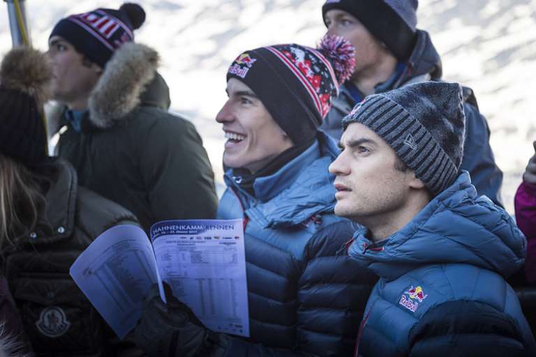 Zuschauer in Kitz: Dani Pedrosa, Marc Márquez